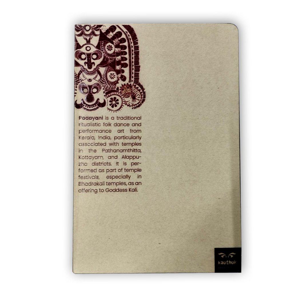 Padayani Theme Hardbound Journals A5 size for Souvenir Gifting (Paper Bound) thumbnail 1